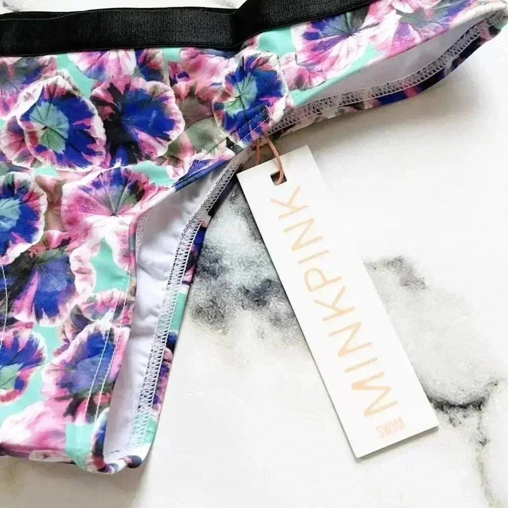 MINKPINK Deep Sea Daydream Bikini Bottom NWT